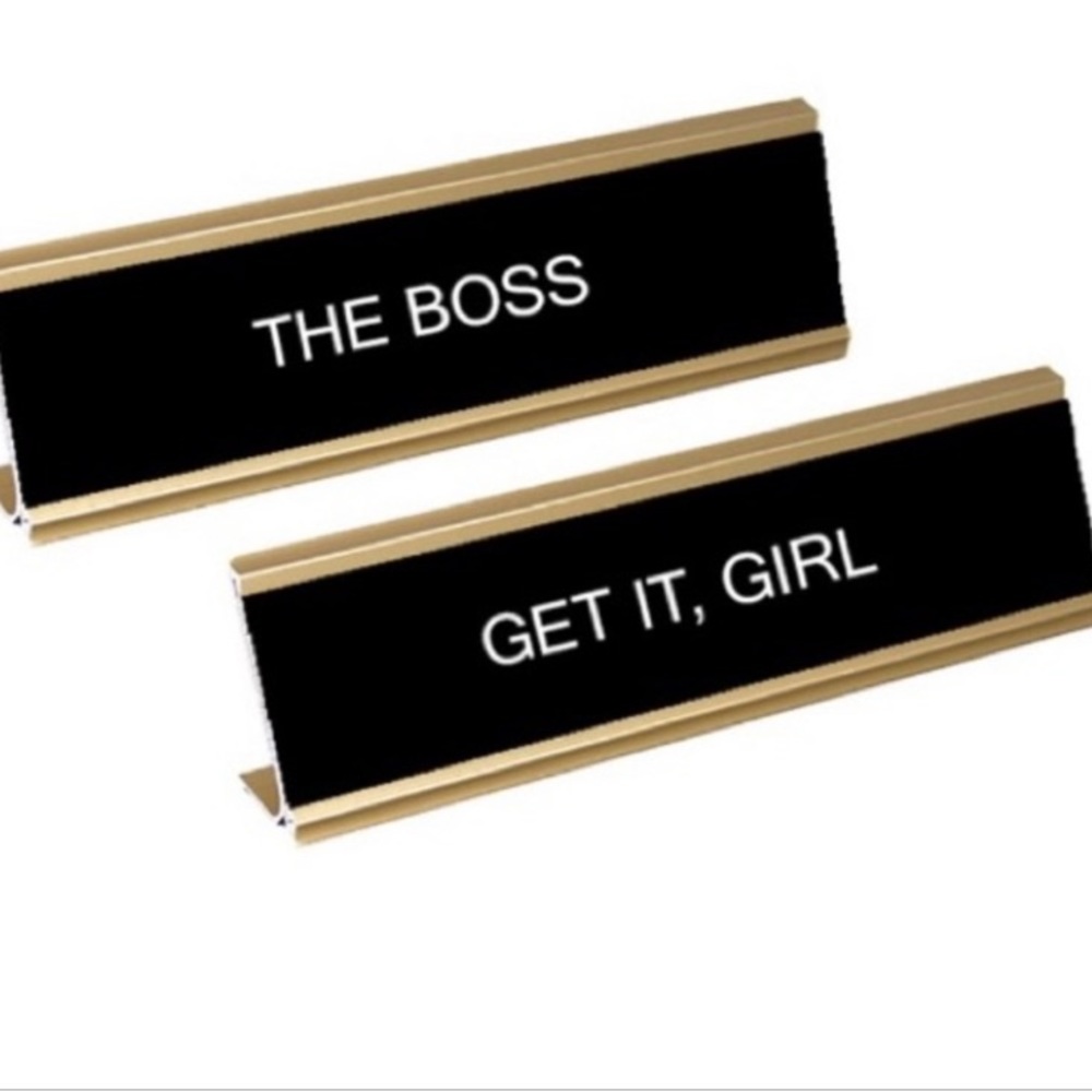 NWT Cheezos Double Sided Desk Plaque